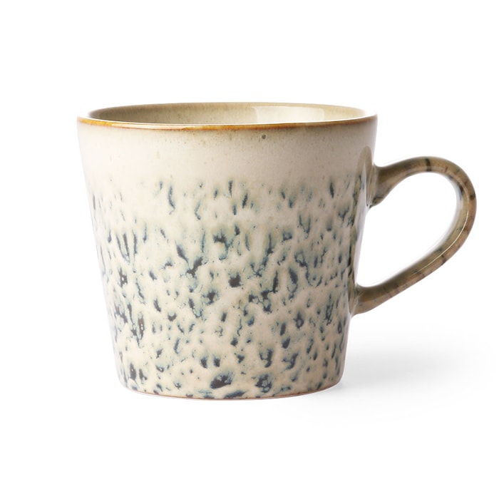 Ceramic 70's Cappuccino Mugg Hail