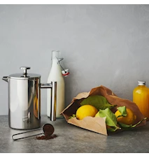 French Press Stempelkande 800 ml Rustfrit Stål Silver