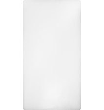 Skærebræt 49x25cm, hvid