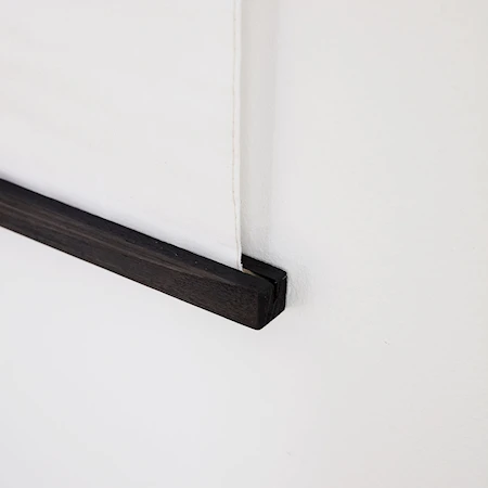 Decoración de pared Knot 50x70 cm blanco/negro