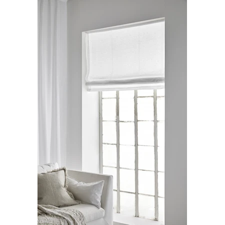 Ebba Foldegardin Optical White 120x180 cm