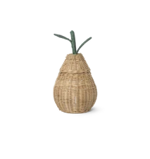 Braided Storage - Small Pear - Natural