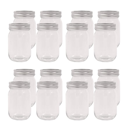 Mason jars 16-pack