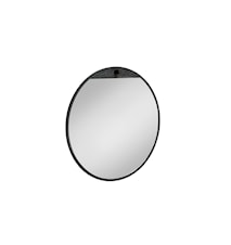 Tillbakablick speil svart Ø 500 mm