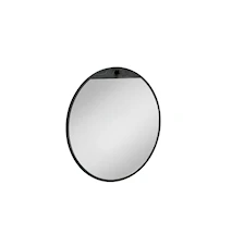 Tillbakablick Spegel Ø 50 cm Svart