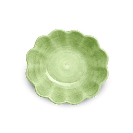 Ostronskål Liten Grön 18x16 cm