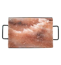 Saltsten från Himalaya med Handtag 30x20 cm
