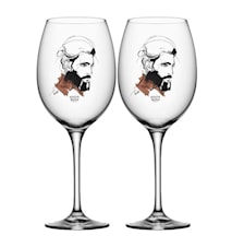 All About You/Wait For Him Wine Glass 2-Pack 52cl