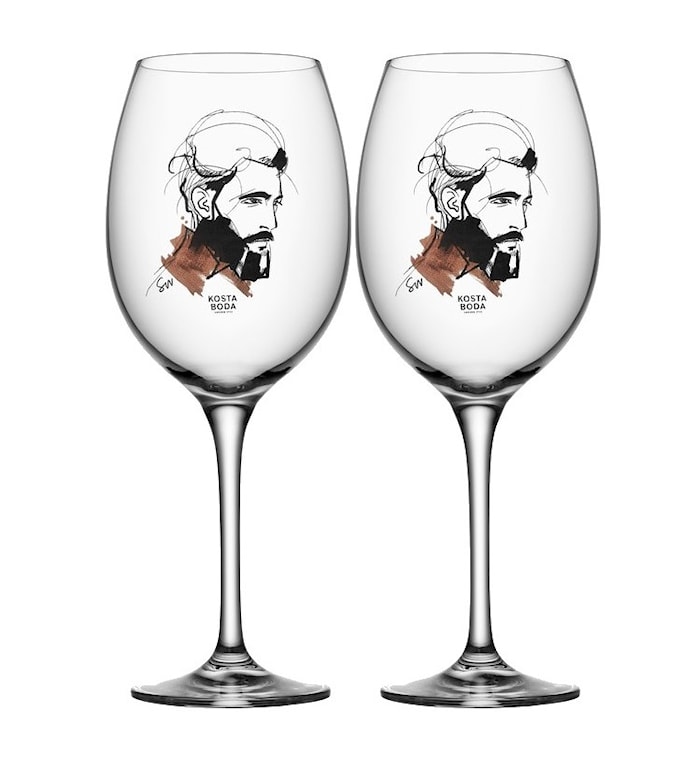 All About You/Wait For Him Wine Glass 2-Pack 52cl