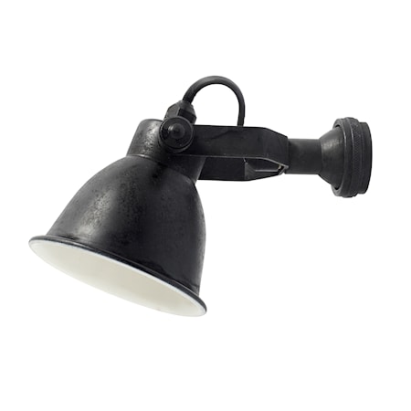 Nordal vegglampe small – svart finish