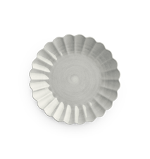 Oyster Tallrik 28 cm Grå