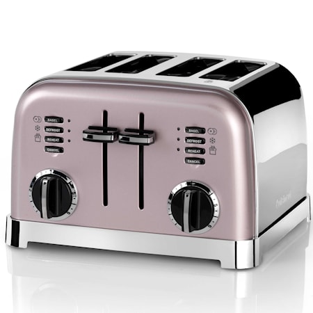 Cuisinart Brödrost CPT180PIER 4 skivor Rosa