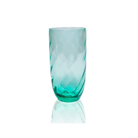 Swirl Long drink glass Beryl