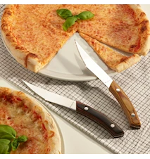 Napoli Pizzakniver Mørk Sett på 4