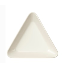 Teema Plate Triangular 12cm White