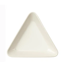 Piatto triangolare Teema 12cm bianco