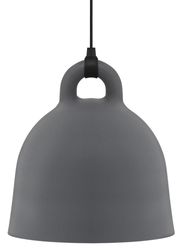 Köp Bell Lampa Grå Large | Taklampor | Confident Living Köp Bell Lampa Svart Large | Taklampor | Confident Living