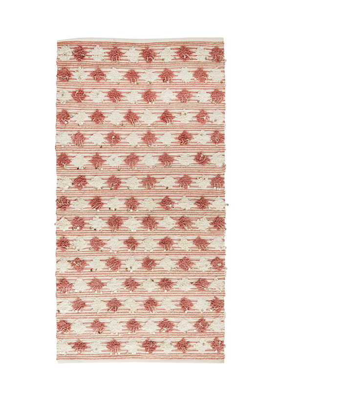 Carpet 170x90 cm Dusty rose/Off white