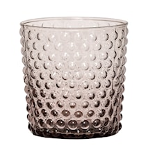 Teelichthalter Glas Lila 8,5x8,5 cm