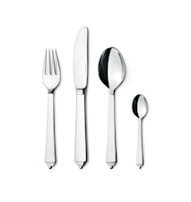 Pyramid Cutlery Set 4 pieces Stainless Steel