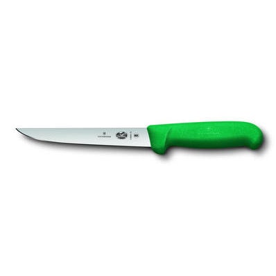 Urbeningskniv Rakt Brett Blad Fibroxhandtag Grön 15 cm
