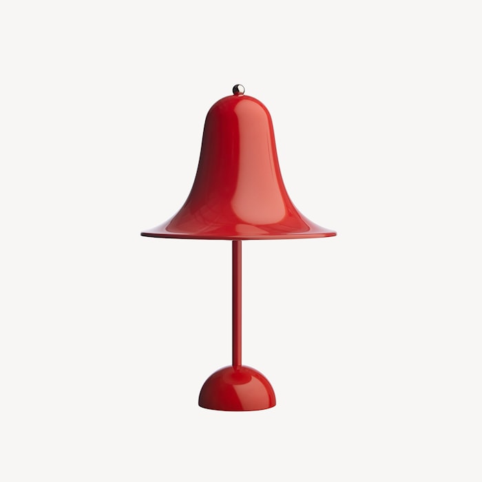 Pantop bordlampe Ø23 cm EU, Bright Red