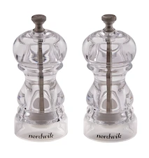 Salt & Pepperkvern Sett 13 cm Akryl
