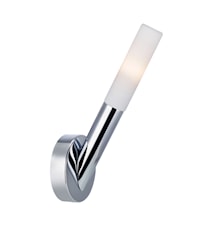 Glow Wandlampe mit 1 Glühbirne Chrom