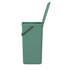 Sort & Go Avfallshink Fir Green 40 liter
