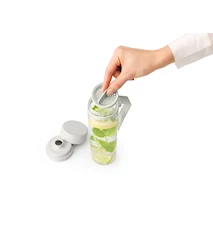 Make & Take Vattenflaska med Sil Ljusgrå