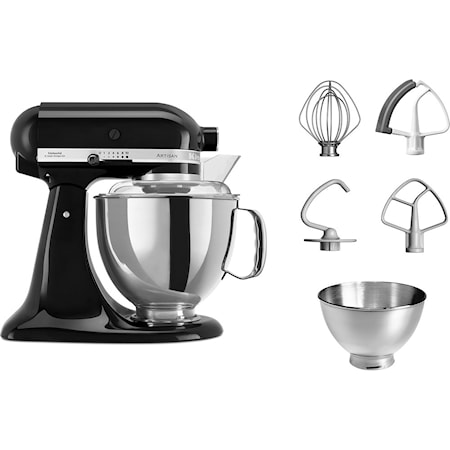 KitchenAid Artisan 175 Køkkenmaskine 4,8 L Sort