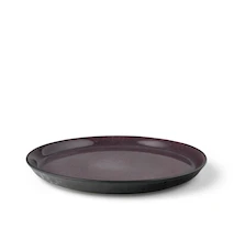 Assiette Gastro Ø 27 cm noir/lilas