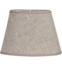 Oval Lin Ljusbeige 20cm