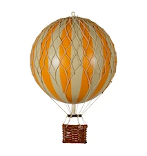 Travels Light Luftballong 30 cm Orange/Benvit