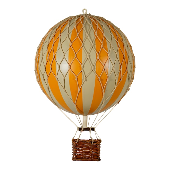 Travels Light Luftballong 30 cm Orange/Benvit