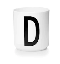 Porcelain cup A–Z, Æ, Ø COO: CN HS: 6911100090