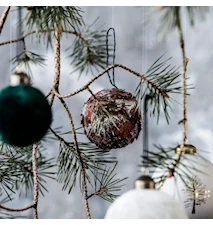 Christmas Tree Ornament Rind Glitter Small
