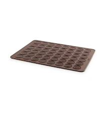 Backmatte Macaron Silikon Braun