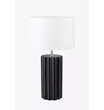 Column Tischlampe 44 cm Schwarz/Weiß