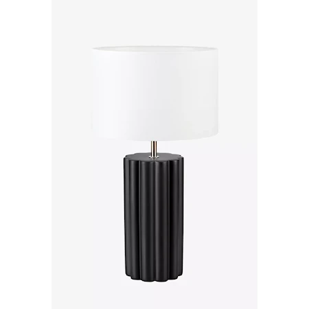 Column Bordslampa 44 cm Svart/Vit