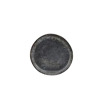 Pion Assiett Svart/Brun