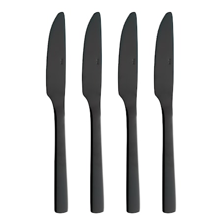 Raw Cutlery Kniv 4-pack Presentask Svart