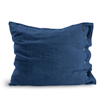 Lovely linen putetrekk – Denim blue, 50x60