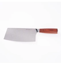 Kinesisk Kokkekniv 67 lag Damaskusstål 18 cm