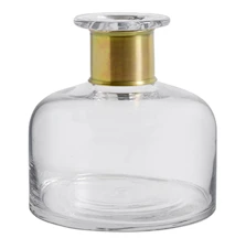 RING deco bottle, clear, M