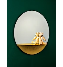 Spegel Circle Gold Ø40cm