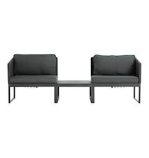 Harald Modulsoffa Utomhus Aluminium Antracitgrå