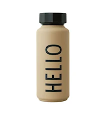 HELLO Thermo/Isolerad Flaska Special Edition Beige