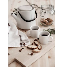 Espressokopp Stengods - Grå