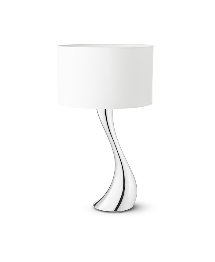Cobra Lámpara de mesa  Blanco/Aluminio 56cm